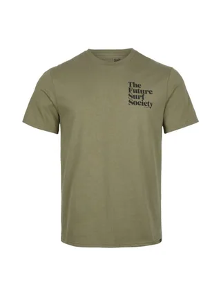 T-Shirt Kaki Homme O'Neill Future Surf Society 1