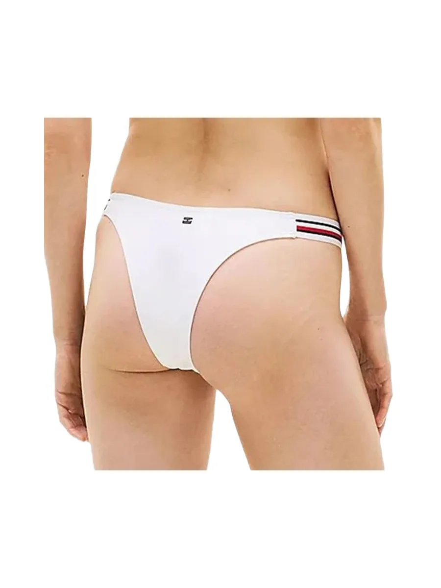 Bas de bikini Blanc Femme Tommy Hilfiger Cheeky 3