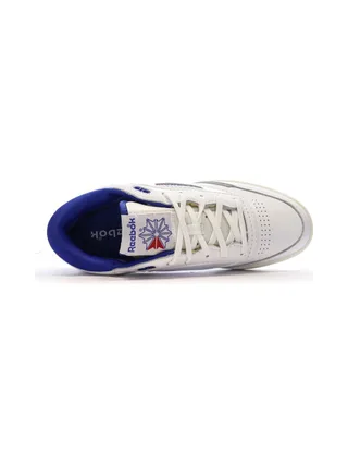 Baskets Blanches/Bleu Homme Reebok Vintage 4