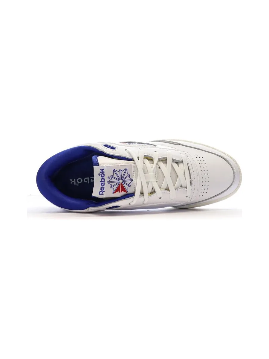 Baskets Blanches/Bleu Homme Reebok Vintage 5