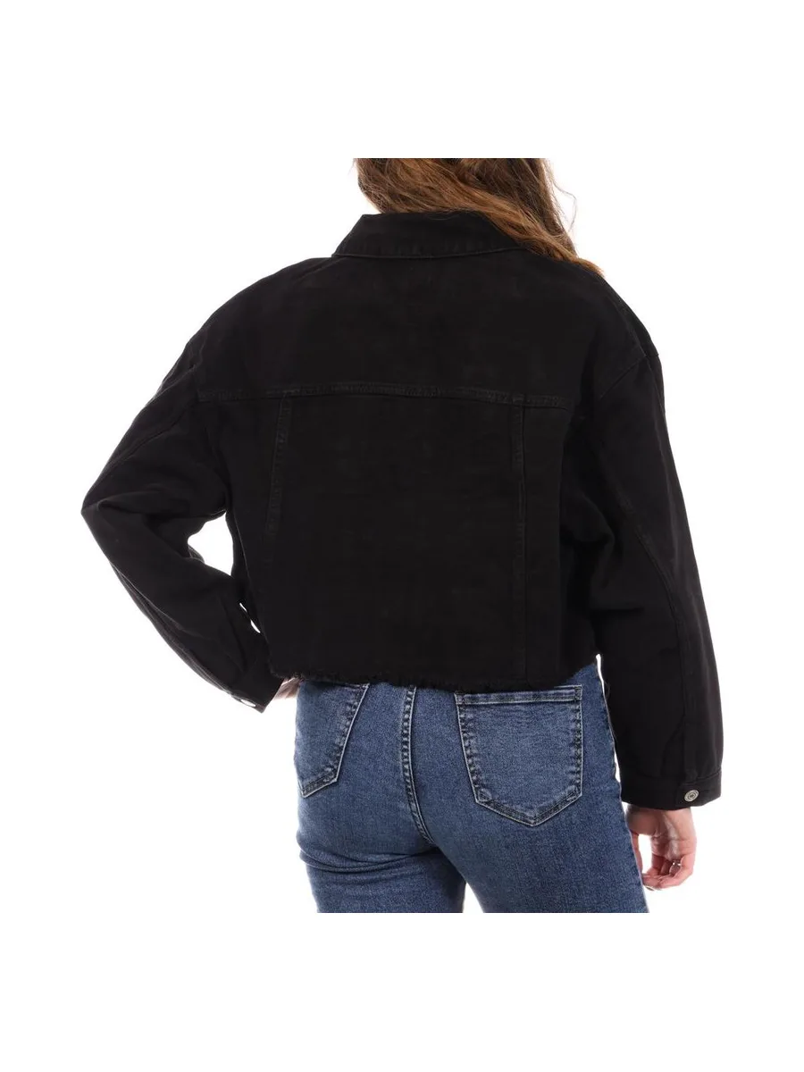 Veste en Jean Noir Femme Jennyfer VROPY 3