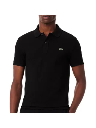 Polo Noir Homme Lacoste DH2050031 1