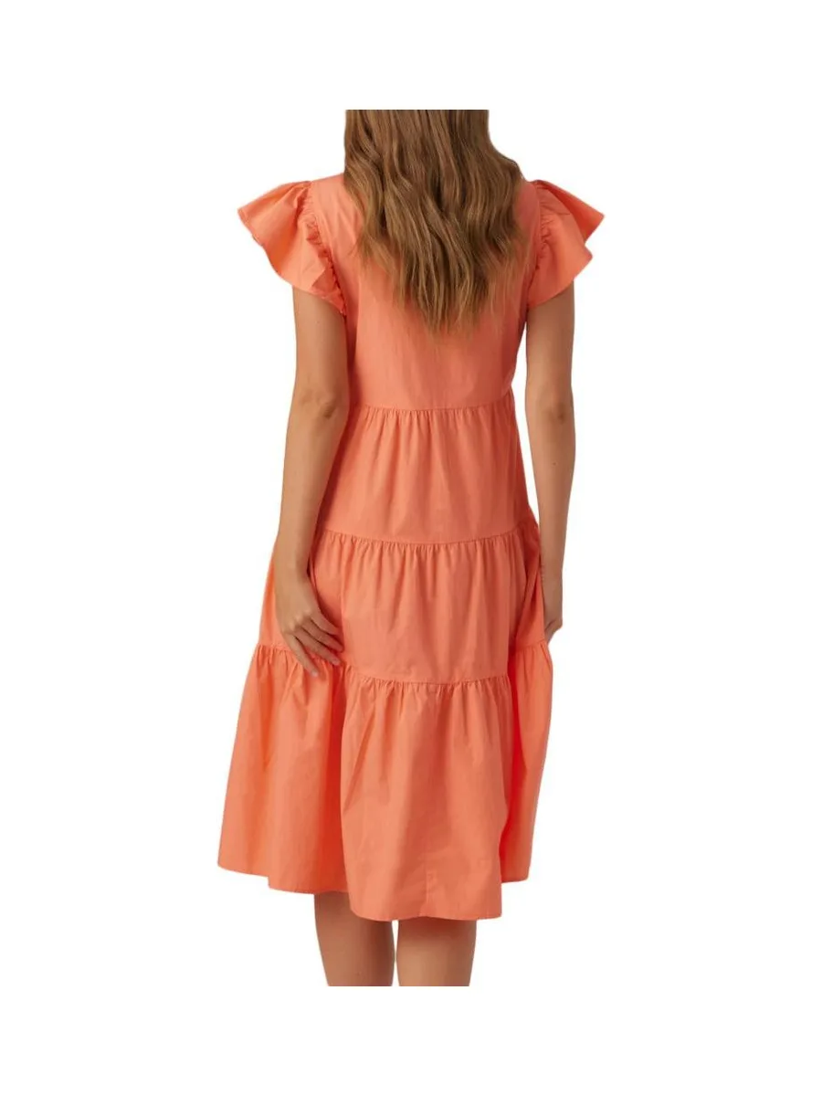 Robe de Grossesse Corail Femme Vero Moda Marternity Jarlotte 3