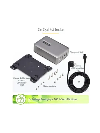 StarTech.com 424DEU-USB-C-CHARGER mobile device charger 20