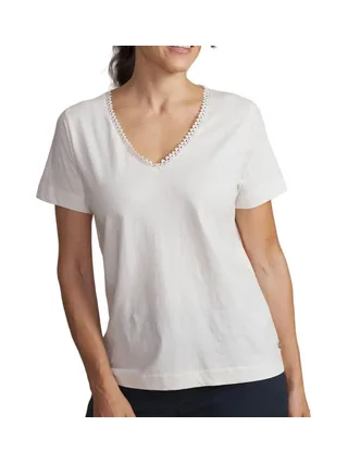 T-Shirt Blanc Femme TBS Arctique 26 1