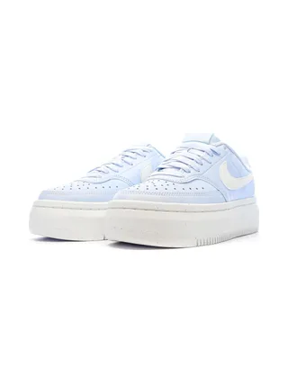 Baskets Bleu Femme Nike Court Vision Alta 6