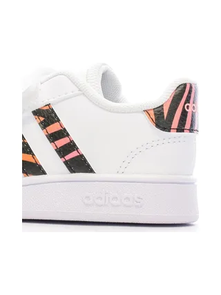Baskets Blanche Garçon Adidas Grand Court Cf I 7