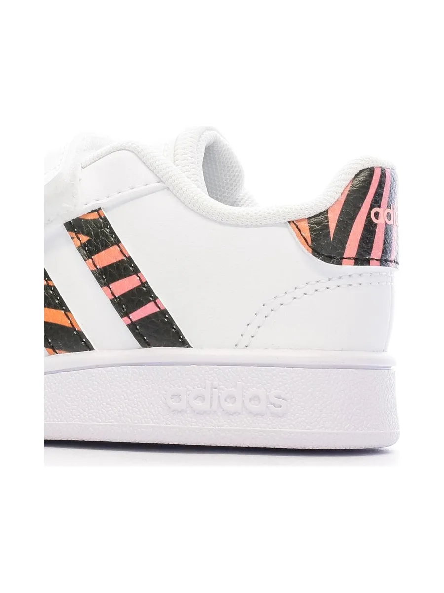 Baskets Blanche Garçon Adidas Grand Court Cf I 7