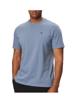 T-Shirt Bleu Moyen Homme Calvin Klein Jeans Classic Monogram 1