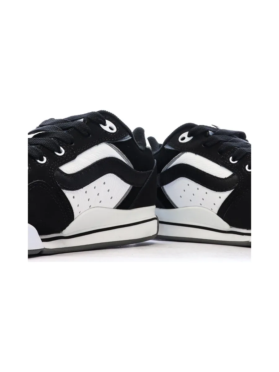 Baskets Noir/Blanc Homme Vans Rowley 8