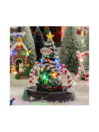 Village de Noel Sapin Train 208836 2