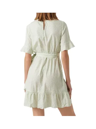 Robe Verte Femme Vero Moda Henna 2