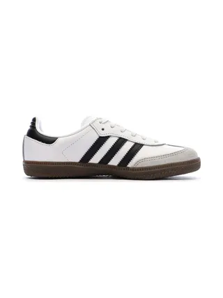 Baskets Adidas Samba Blanches Mixte Junior 2