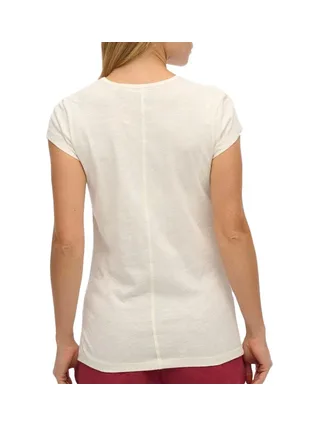 T-Shirt Beige Femme Superdry Athletic 2