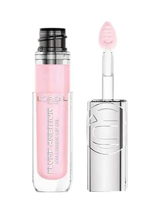 Huile à Lèvres Repulpante Plump Ambition Hyaluron Lip L'Oréal Paris 101 Cristal Clear 1
