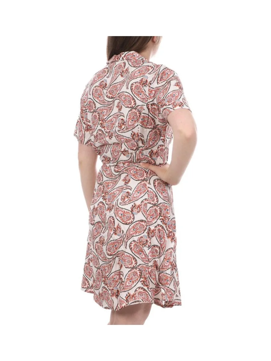 Robe Blanche/Rouge Imprimé Femme JDY Starr 3