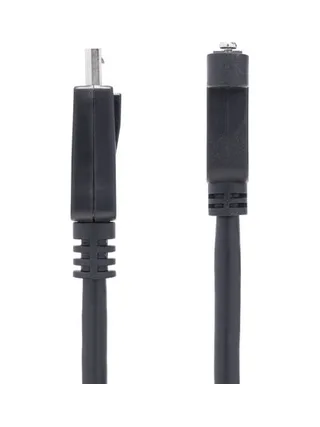 3ft Panel Mount DisplayPort Cable M/F 3