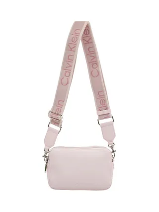 Sac à bandoulière Rose Femme Calvin Klein Jeans Webbing 1
