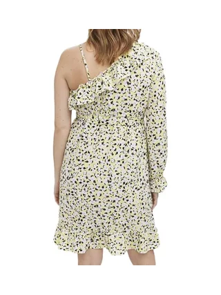 Robe Jaune/Noire Femme Vero Moda Maternity Lea 2
