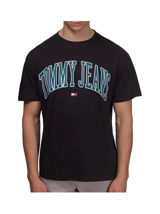 T-shirt Noir Homme Tommy Hilfiger Popcolor 1