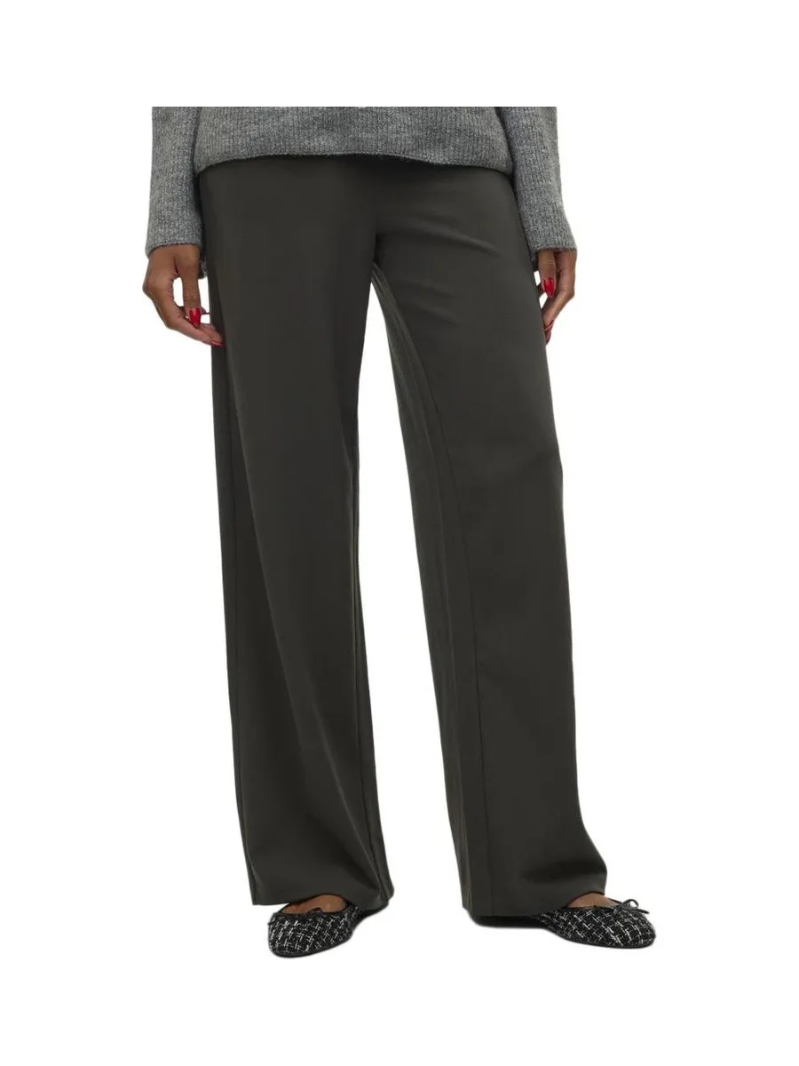 Pantalon fluide Gris Foncé Femme Vero Moda Berlin 1