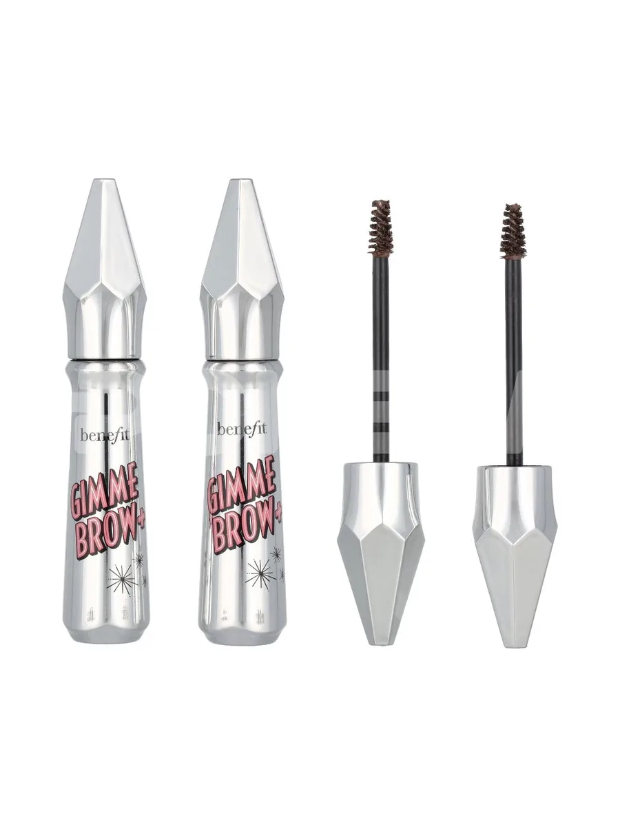 Benefit Gimme Brow+ & Go Brow Volumizing Fiber Gel Set 6g - 2x3gr Gimme Brow+ Fiber Gel 2