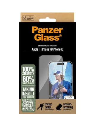 PG Screen Protector iPhone 16|15 UWF 3