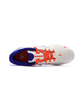 Chaussures de Futsal Blanc/Bleu/Rouge Homme Adidas Fevernova 4