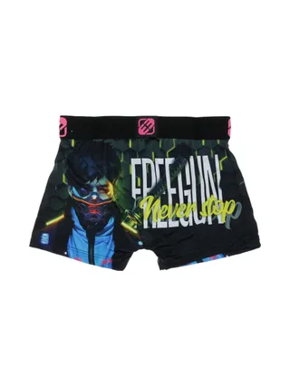 Boxer Noir/Rose Garçon Freegun Snowboard 1