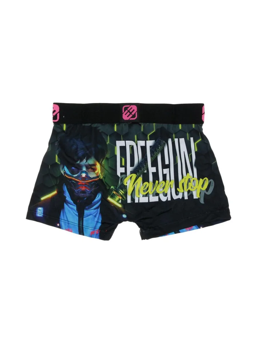 Boxer Noir/Rose Garçon Freegun Snowboard 2
