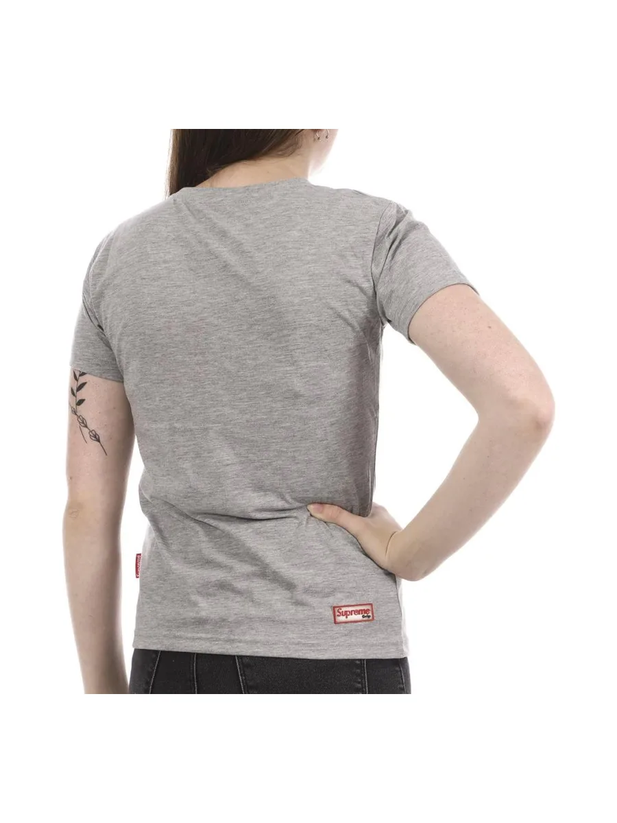 T-shirt Gris Femme Supreme Grip Sofy GPI 3