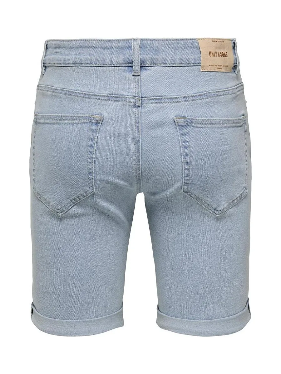 Short en Jean Bleu Homme Only & Sons Sply 2
