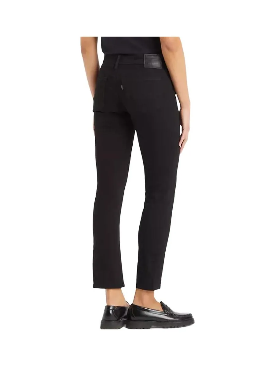 Jean 712 Slim Noir Femme Levi's Welt Pocket 1 3