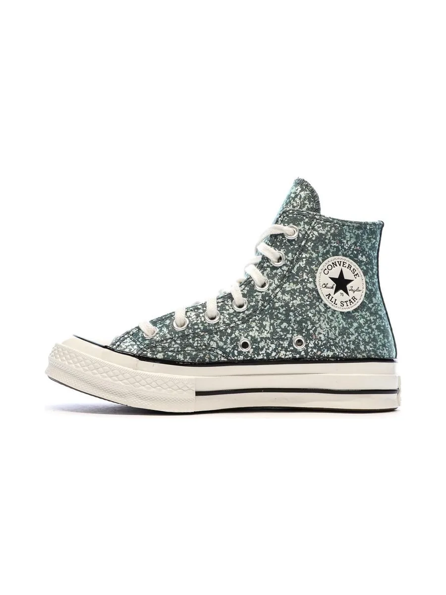 Baskets Bleues Femme Converse Chuck 70 2