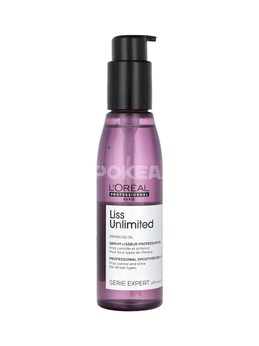 L'Oreal Serie Expert Liss Unlimited Prof. Smoother Serum 125ml - For All Hair Types 1