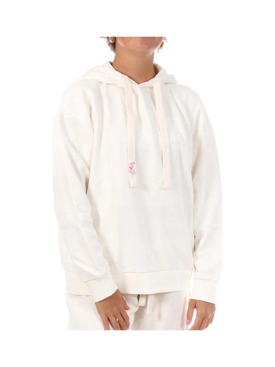 Sweat à Capuche Blanc Femme Kaporal Vock 2