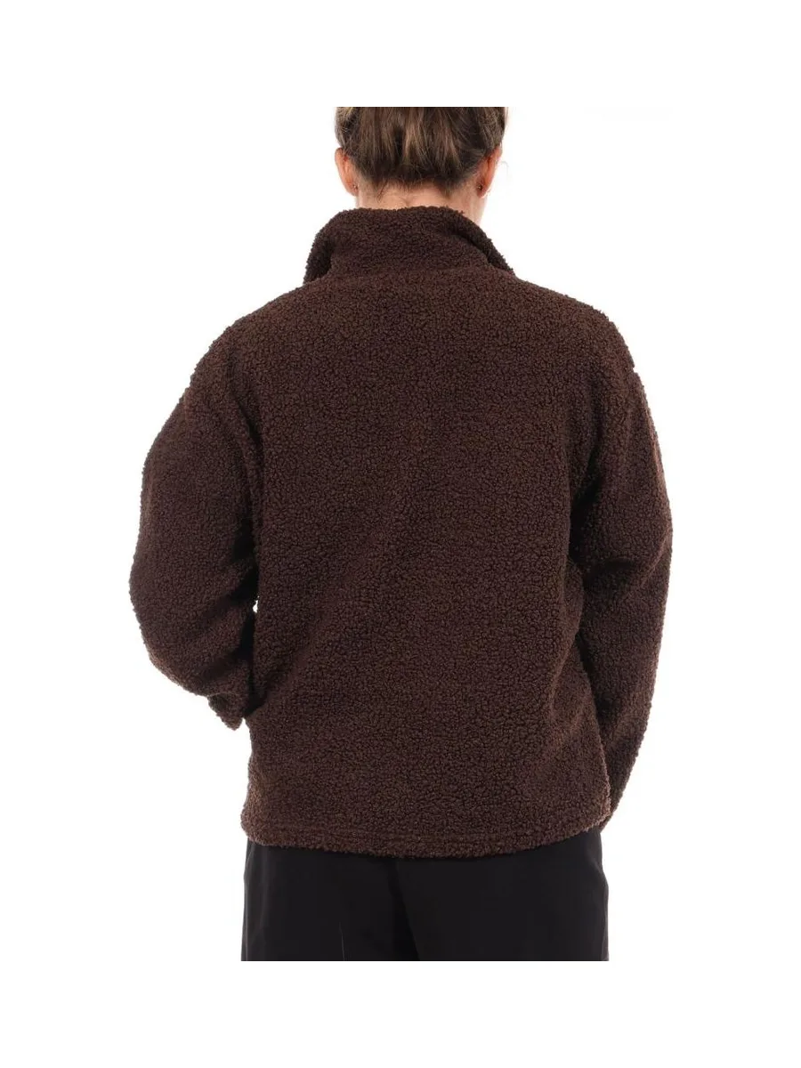 Sweat Marron Femme Pieces Pckatty 3