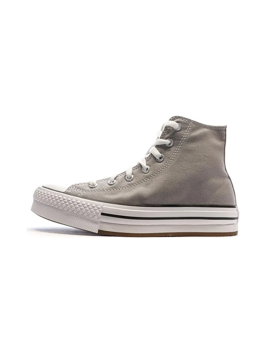 Baskets Grises Femme/Fille Converse Chuck Taylor All Star Eva 3