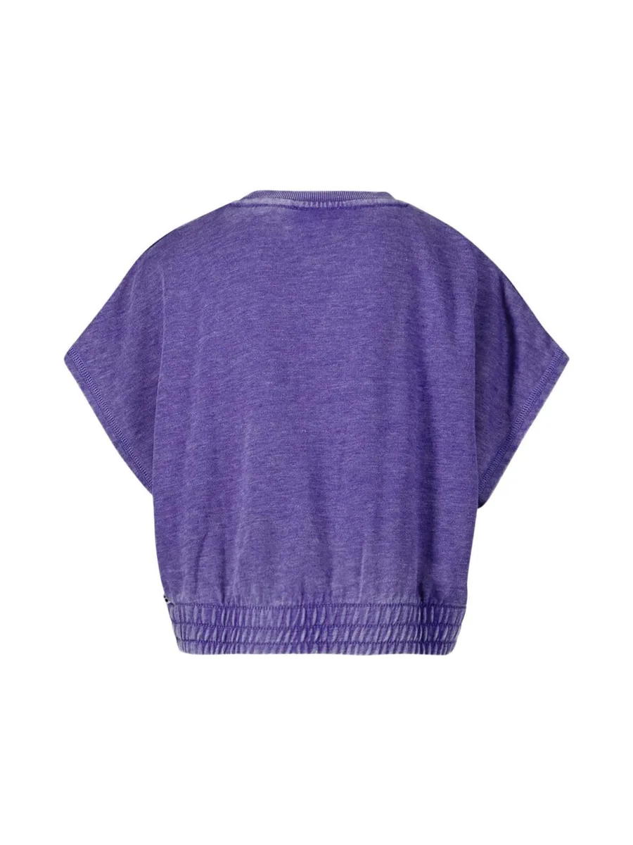 T-Shirt Violet Fille Le Temps Des Cerises Naellegi 3