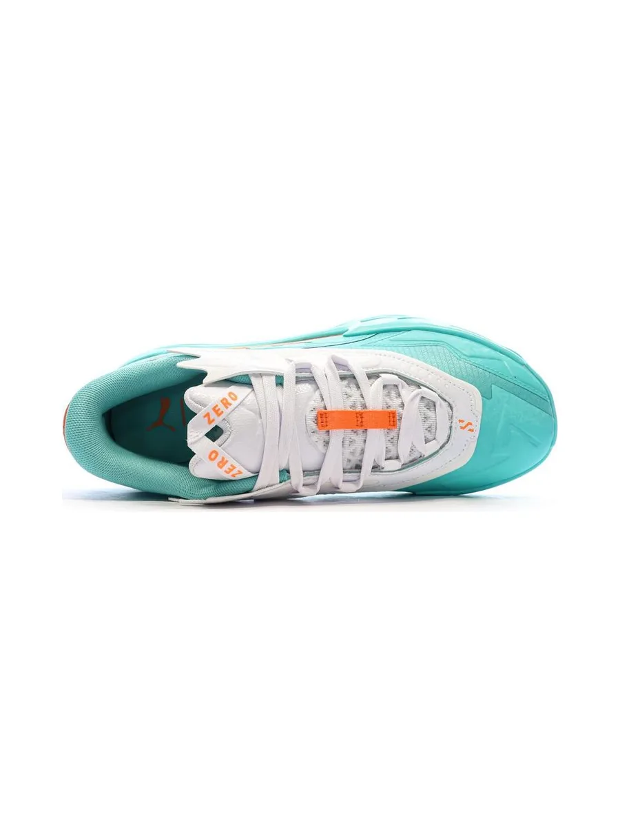 Chaussures de Basketball Turquoise/Blanc Homme Puma Scoot Zeros II Shift 5