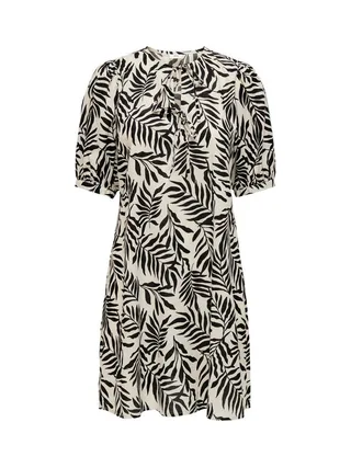 Robe Beige/Noire Femme JDY Mia 1