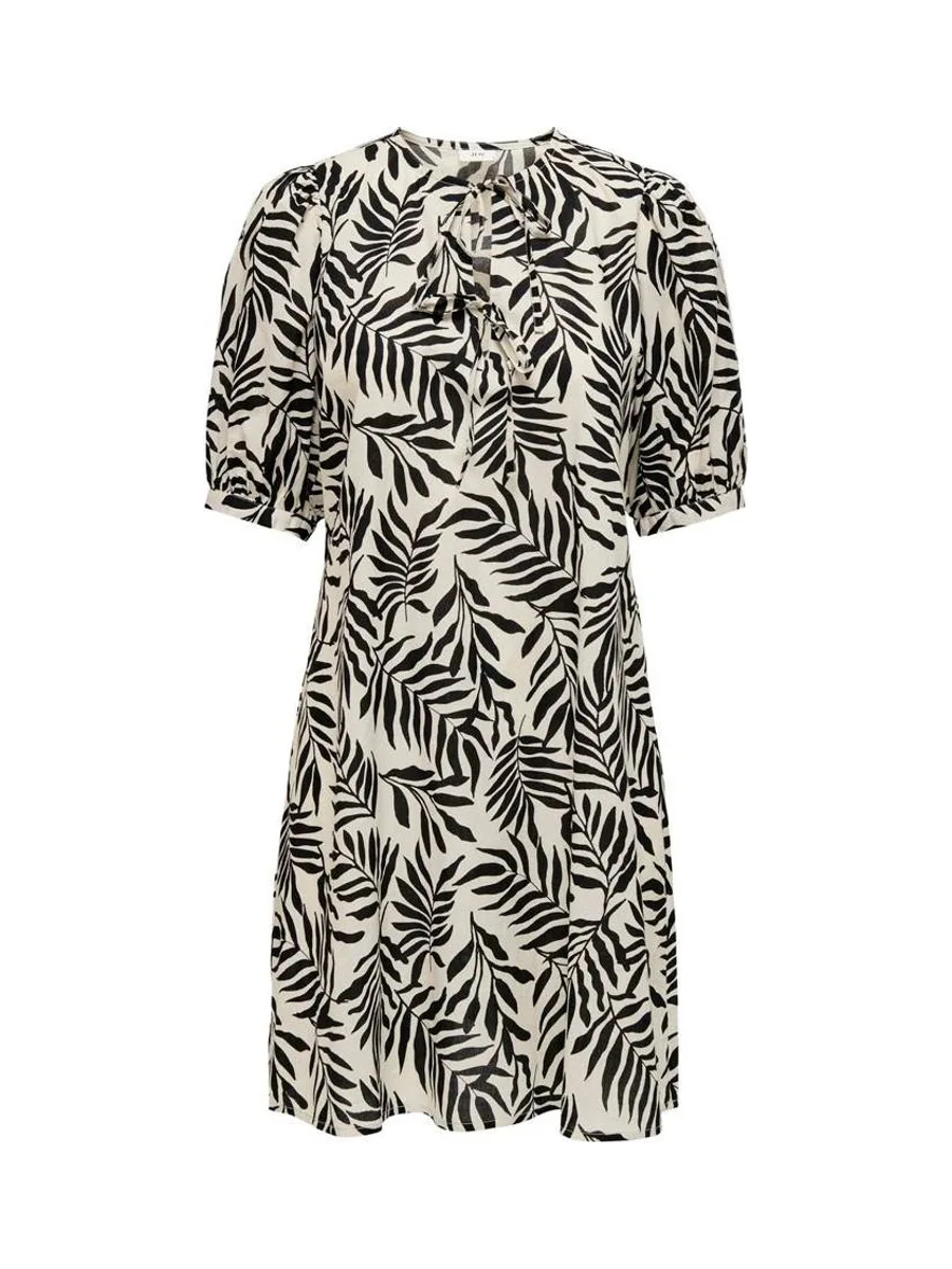 Robe Beige/Noire Femme JDY Mia 2