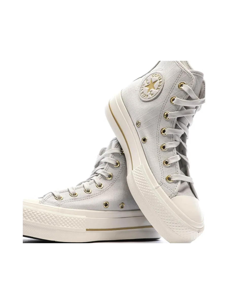 Baskets Bleu Ciel Femme Converse Lift Platform Tailored Lines 7