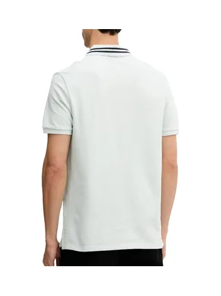Polo Turquoise Homme Calvin Klein Jeans Pique 2