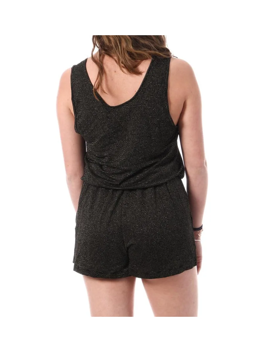 Combishort Noir/Doré Femme Deeluxe Jalia 2