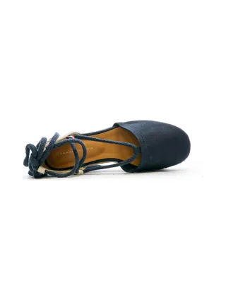Chaussures compensées Marine Femme Tommy Hilfiger Linen 4