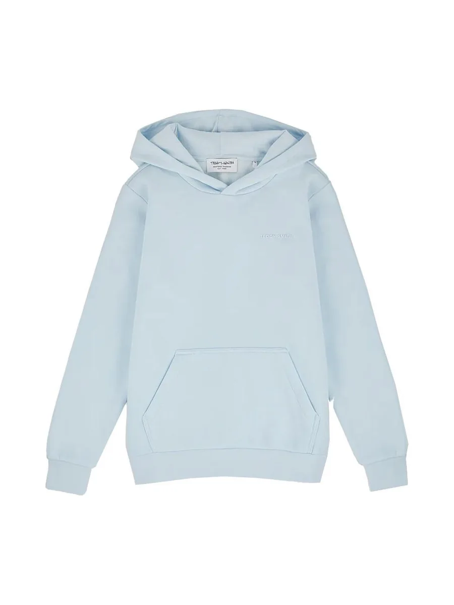 Sweat à Capuche Bleu Clair Homme Teddy Smith nark Hoody 1