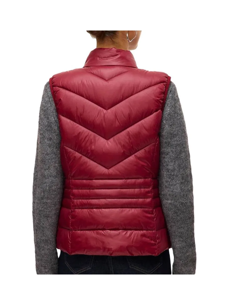 Doudoune sans manche Rouge Femme Vero Moda Sorayasiv 3