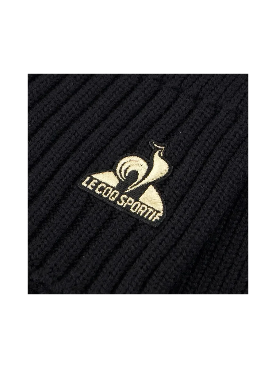 Écharpe Noir Homme Le Coq Sportif Coq D'or N°1 3