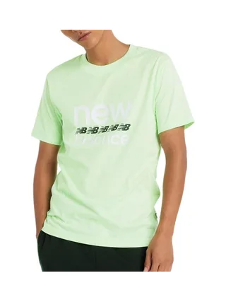 T-Shirt Vert Homme New Balance Sport Essentialses 1